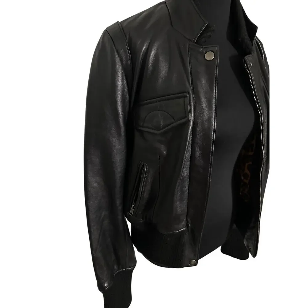 Express Genuine Leather Jacket - Picture 3 of 6